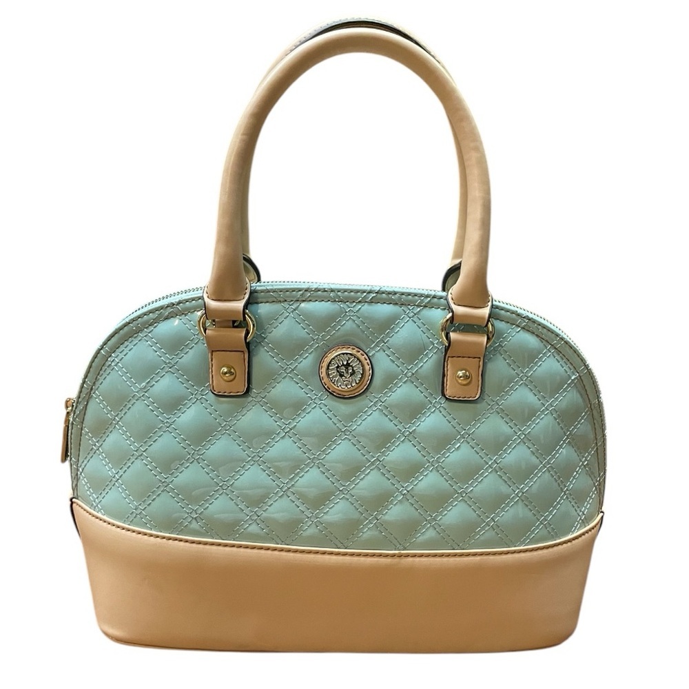 Sweet Debut Dome Quilted Patent Leather Bag